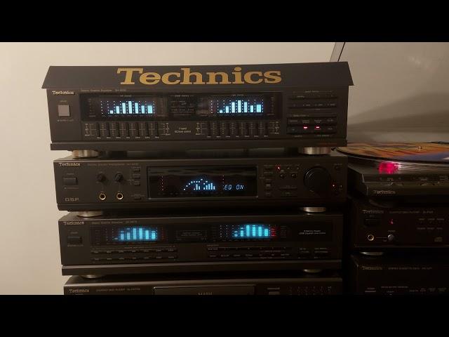 Equalizer Technics Ge70 vs. Ge90 vs. Sh-8058 comparison "jumping diods"