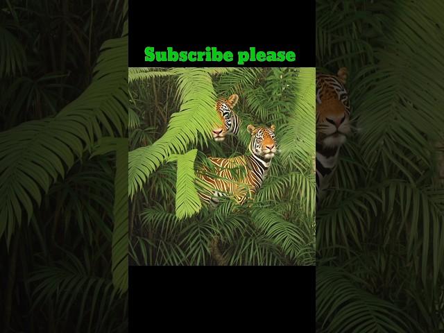 jungle animals #shorts #opticalillusion