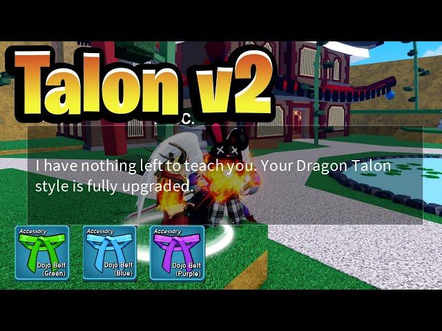 How to UPGRADE Dragon Talon EASY Steps | Blox Fruits