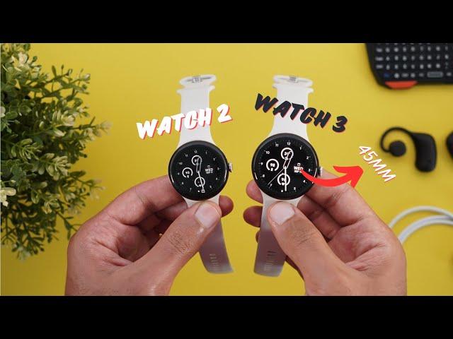 Google Pixel Watch 3 Review - Finally Bigger! (vs Pixel Watch 2)