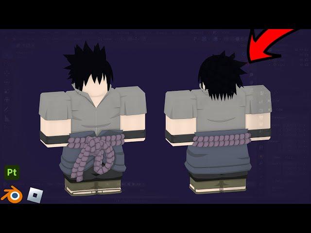 Handpainting Anime Character Texture Tutorial | Roblox, Blender, & Substance Painter