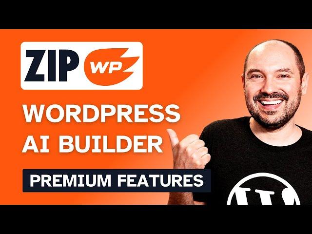 ZipWP Review WordPress AI Website Builder  | Premium Features Walk-through 