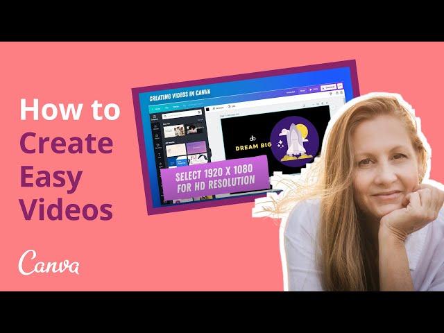 How to Create VIDEOS with Canva