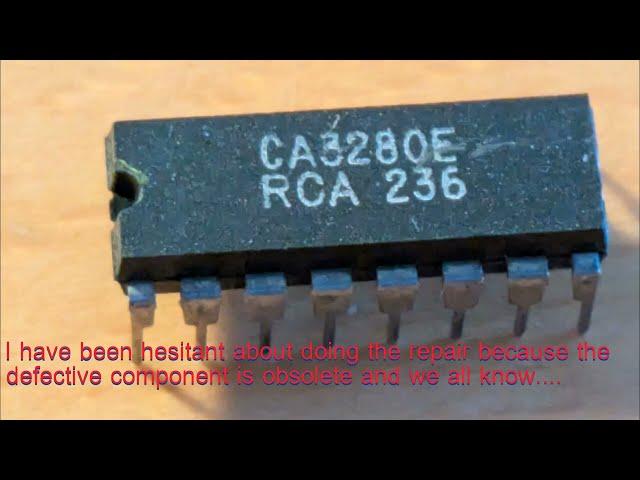 Can an AS3280 replace a CA3280 in a Wersi Comet VCF?