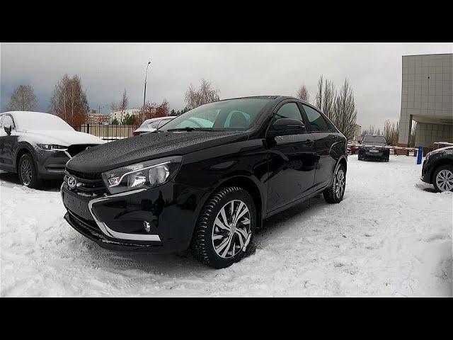 2021 LADA VESTA EXCLUSIVE. Start Up, Engine, and In Depth Tour.