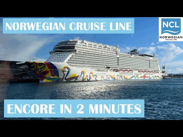 Norwegian Encore | Ship Tour in 2 Minutes | November 2024