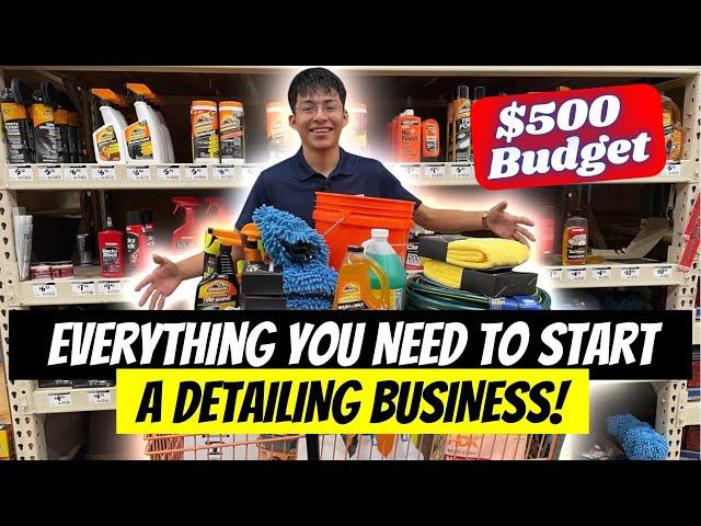 How To Start a Car Detailing Business With Only $500 in 2024 - Detailing Beyond Limits