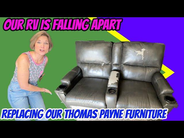 Thomas Payne RV furniture is garbage | Replacing our RV furniture