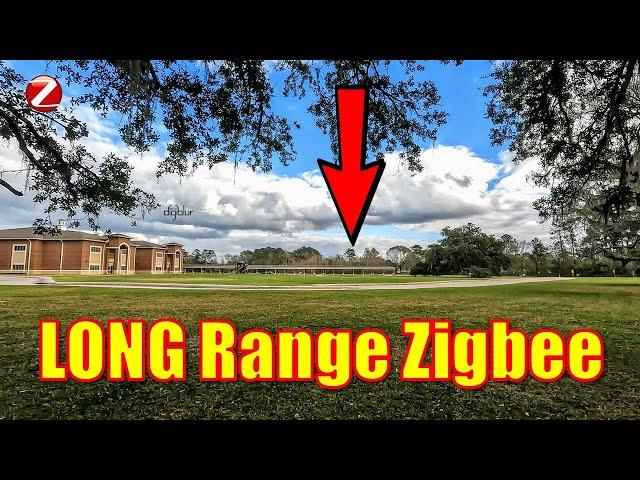 Long Range Zigbee Network - How far will it go?