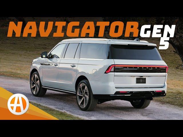 The 2025 Lincoln Navigator splits its tailgate