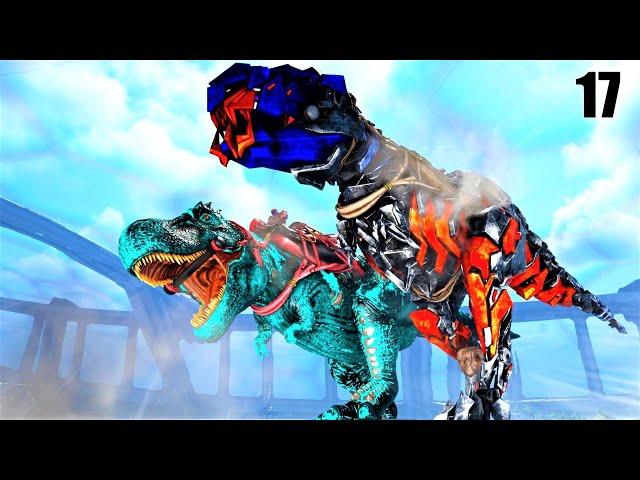 BUILDING THE PRIME REX ARMY & MEGAPITHECUS BREEDING! | ARK GENESIS PART 2 MODDED ETERNAL E17