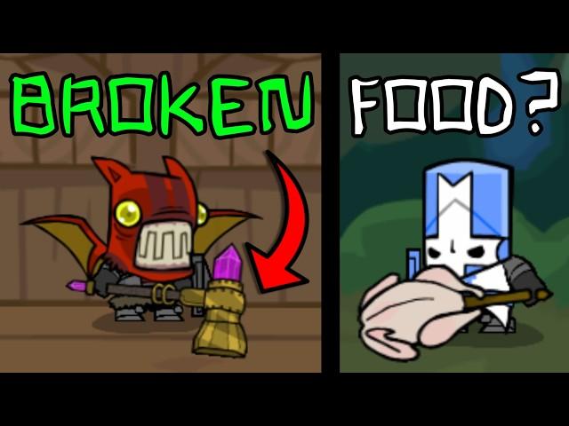 Using The Most OP Weapons In Castle Crashers