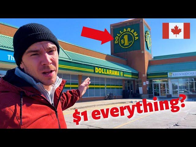 $1 Store in Canada? (Full Tour) 