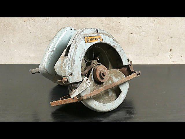 Circular Saw Restoration Hitachi Old Saw