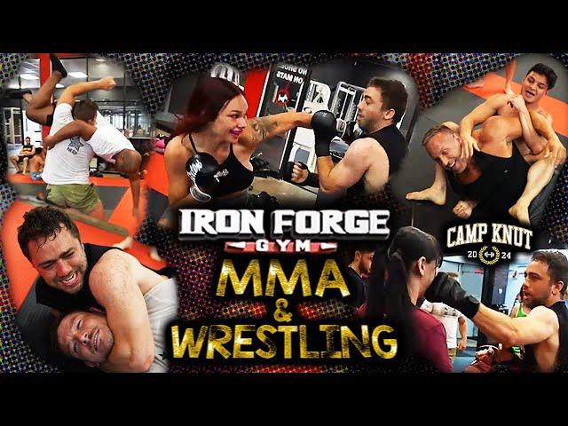 Camp Knut MMA, Sussy Nick and Mizkif Does It Again | Iron Forge Gym Moments #28