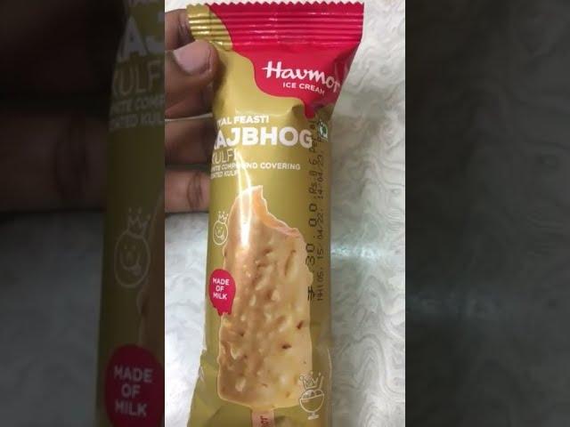 Havmor Rajbhog |Delicious | havmor | icecream | chotu chocolates world #shorts