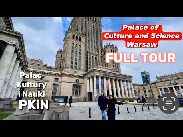 PKiN ~Palace of Culture and Arts, unwanted gift from the Soviets ~ Pałac Kultury i Nauki  Poland