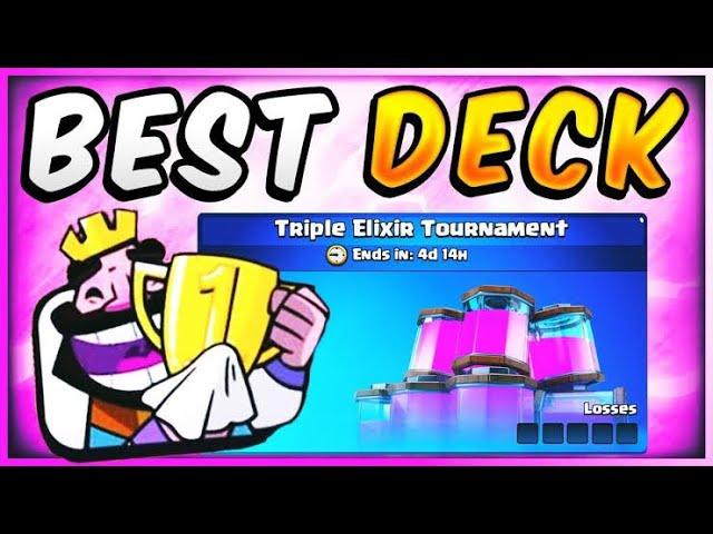 100% Spam with Logbait | Best Tournament Deck Clash Royale | Fatall Gaming