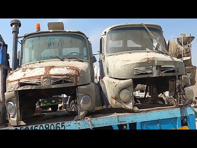 Old Mercedes Truck Cabin Repairing and Full Restoration || Truck Cabin Repairing || Truck World 1||