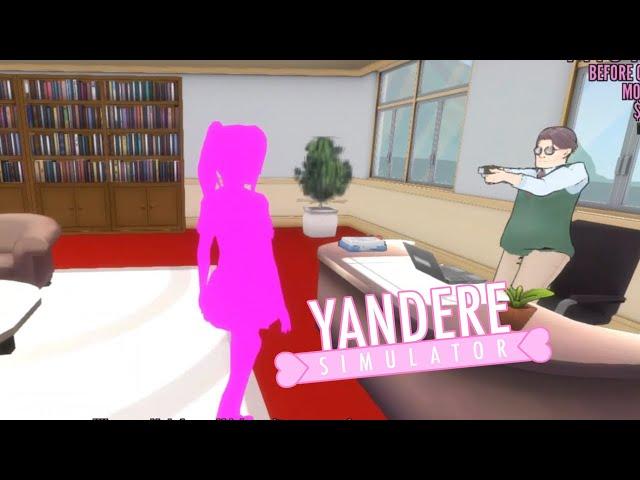 Домогаемся до директора Yandere Simulator / Яндере Симулятор баг