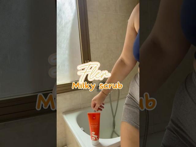 Nuovo milky scrub-Fler  #milkyscrub