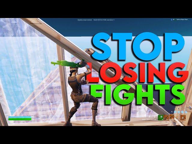 How To ACTUALLY Fight in Fortnite - The 7 Fundamentals