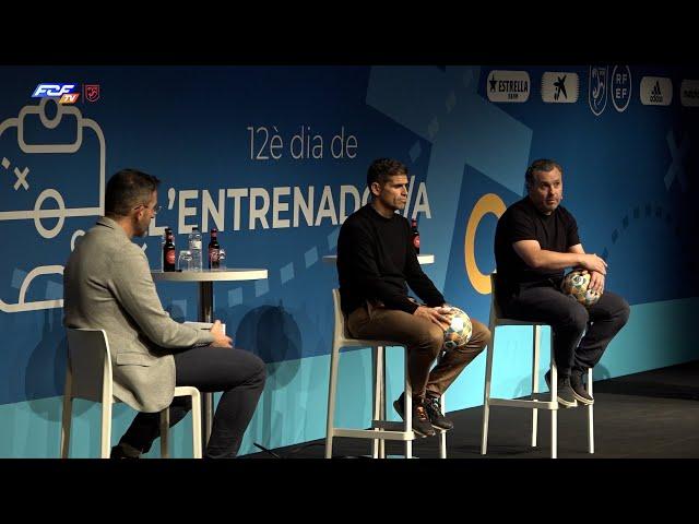 12è Dia de l'Entrenador/a. Antonio Hidalgo i Sergio González, experiències al futbol professional