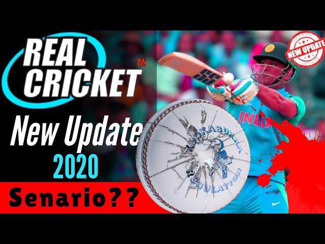 Real Cricket 20 New Update II Senario Mode II Real Cricket 2020 Mega update