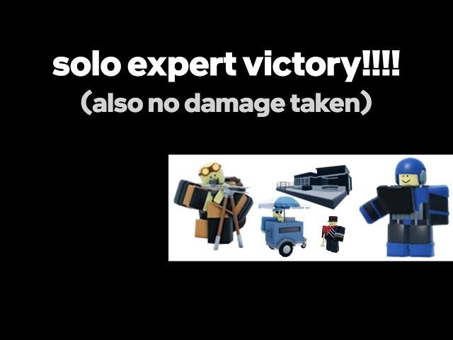 (Maybe Outdated) Tower Blitz - Expert Mode Solo Victory (Post-Expert Mode Buff)