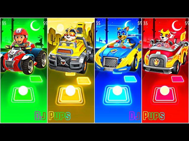 Mighty Pups - Ryder  Rubble  Chase  Marshall | PAW Patrol  Tiles Hop EDM Rush