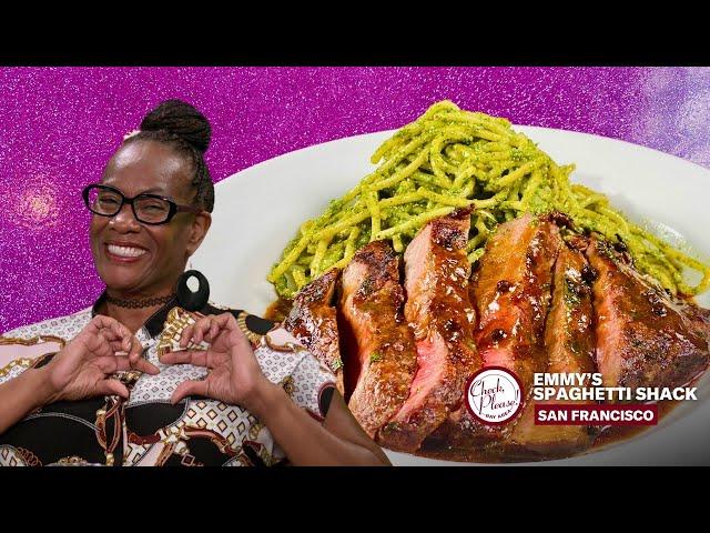 Bhan Mae Vane, Emmy's Spaghetti Shack, District | Check, Please! Bay Area