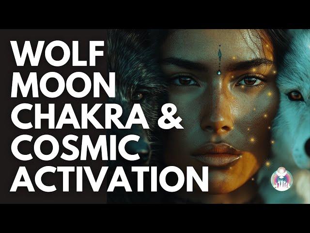  FINAL SUPERMOON 2024 | GALACTIC Channeling & WOLF Guided Meditation | CHAKRA & Energy Activation