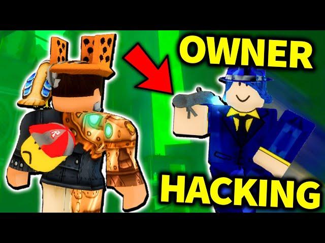 I Caught the OWNER.. HACKING?! (Roblox Flood Escape 2 with Crazyblox)