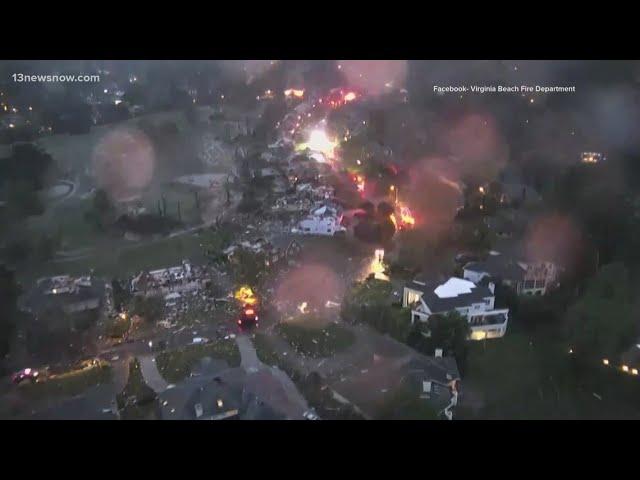 Virginia Beach assesses the damage after EF-3 tornado hits