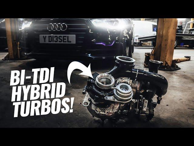 We never said... We fitted Hybrid Turbos to our A6 3.0 BiTDI!