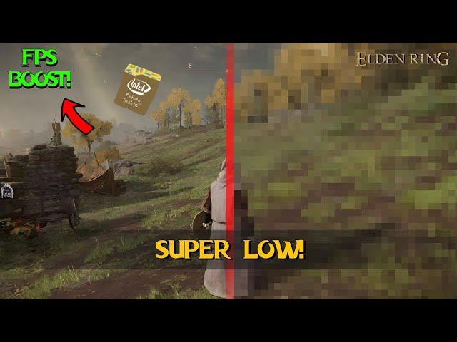 Super Low Graphics On Elden Ring ( FPS BOOST / Low End PCs! )