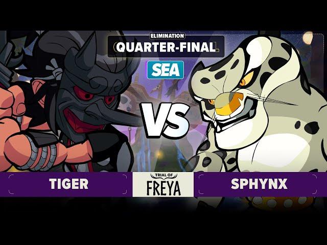 Tiger vs Sphynx - Elimination Quarter-Final - Trial of Freya - SEA 1v1