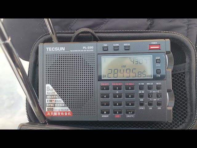 xhdata d-808 vs Tecsun pl330 ( 10 meters band)