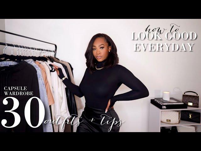 WINTER CAPSULE WARDROBE | How to Look Put Together Everyday | Maya Galore