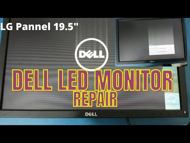 Dell Led Repair, VGL, VGH  | Dell e2016 Led monitor Repair | Shadow problem in dell led monitor