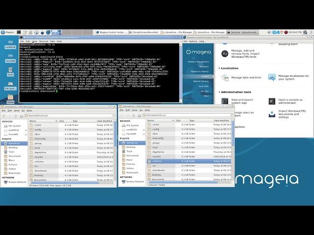 Mageia 6 1 User login problem - some info about Mageia 7 Beta - HP Printer setup etc.