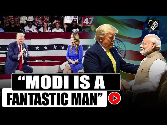 “Modi is a fantastic man…” Republican candidate Donald Trump’s high praise for PM Modi