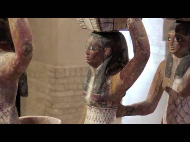 Egyptian archeology in Neues Museum Berlin