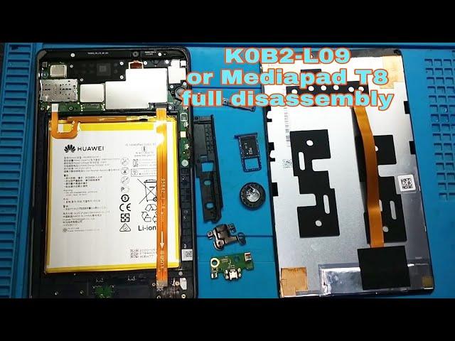 Huawei KOB2-L09 or Matepad T8 Disassembly | How to Remove Screen | Paanu Buksan | How to Open!