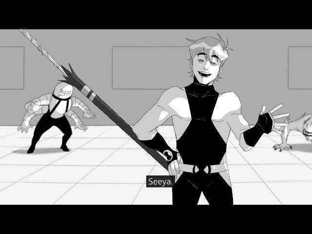 Omnitrix Ben AU - A Quick Getaway (Animatic)