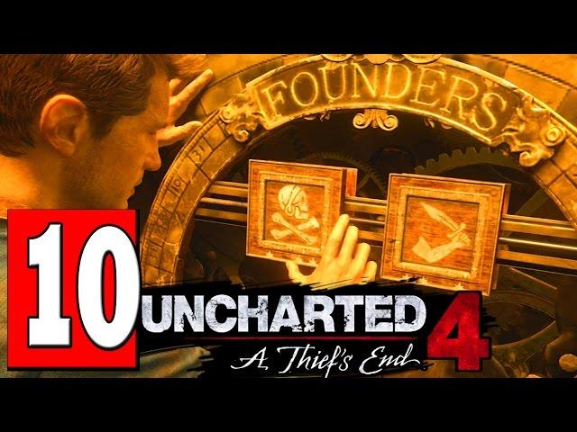 Uncharted 4: A Thiefs End Part 10 CLOCK TOWER \ FOUNDERS PUZZLE SOLVED