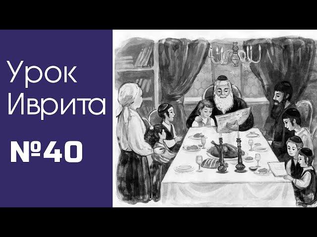 Урок иврита№40 для общины Хафец Хаим