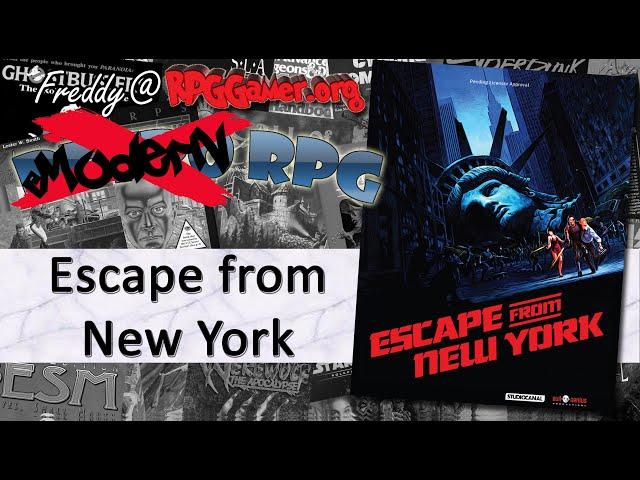 Escape from New York Preview (Everyday Heroes, Evil Genius Productions, 2022) | Modern RPG