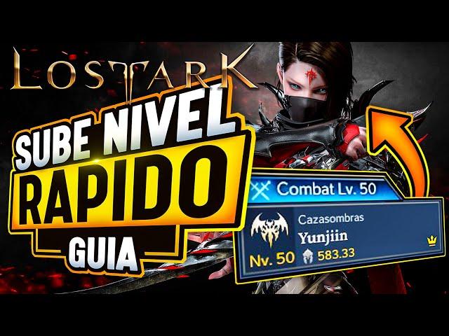 ¡SUBE  RÁPIDO al NIVEL 50 en LOST ARK de forma EFICIENTE y DIVERTIDA! (TRUCOS Y CONSEJOS)