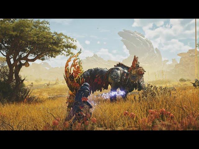 Monster Hunter Wilds Solo Hunting Horn Gameplay PS5